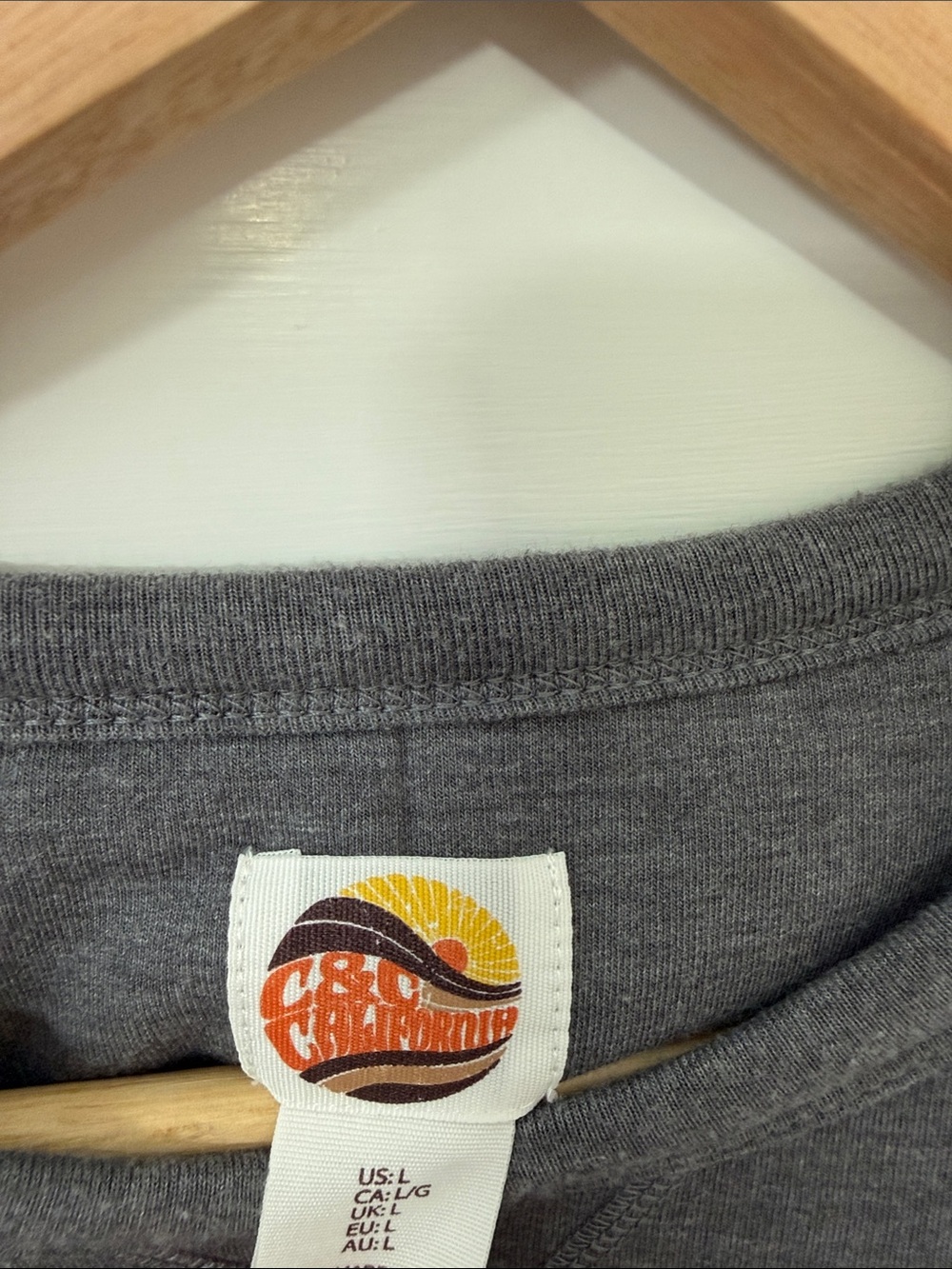 C&C California unisex sweatshirt - C&C California size Large